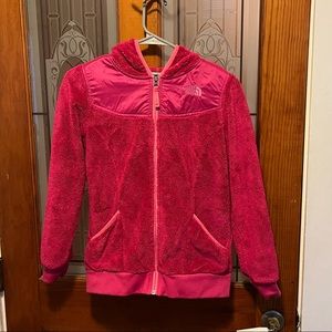 Pink north face jacket